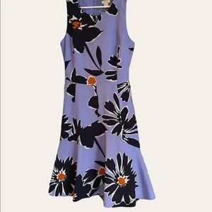J. Crew Women’s Floral Spring Dress Purple | Size 2 Perfect Condition